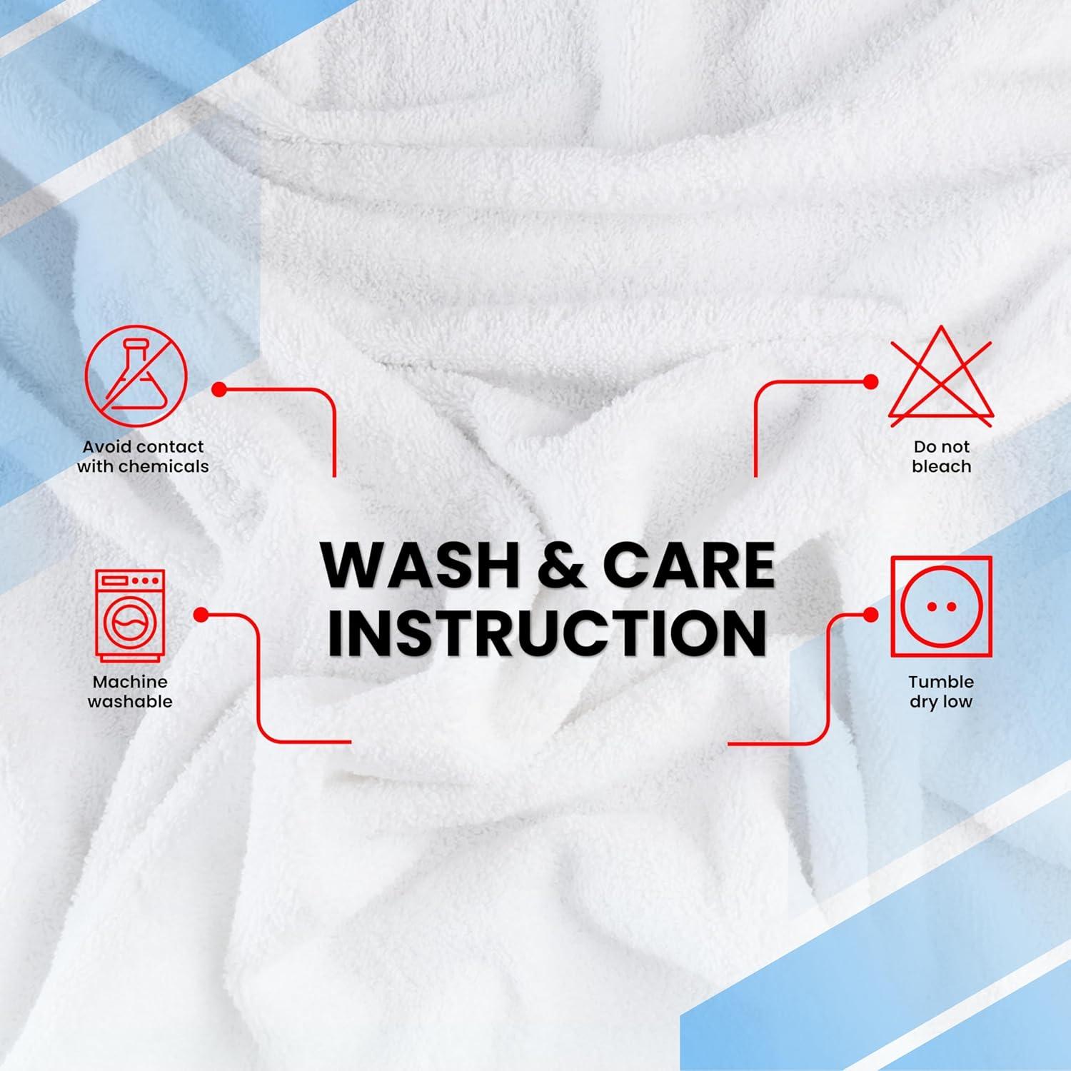 Conjunto de Toallas de Baño Infinitee Xclusives 8 Piezas Algodón