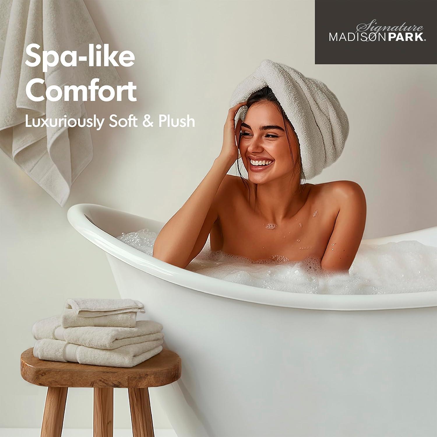 Conjunto de Toallas de Baño Madison Park 800GSM 8 Piezas