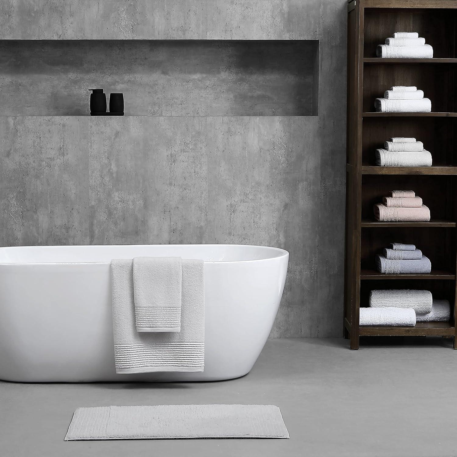 Juego de Toallas de Baño Vera Wang 100% Algodón 6 Piezas