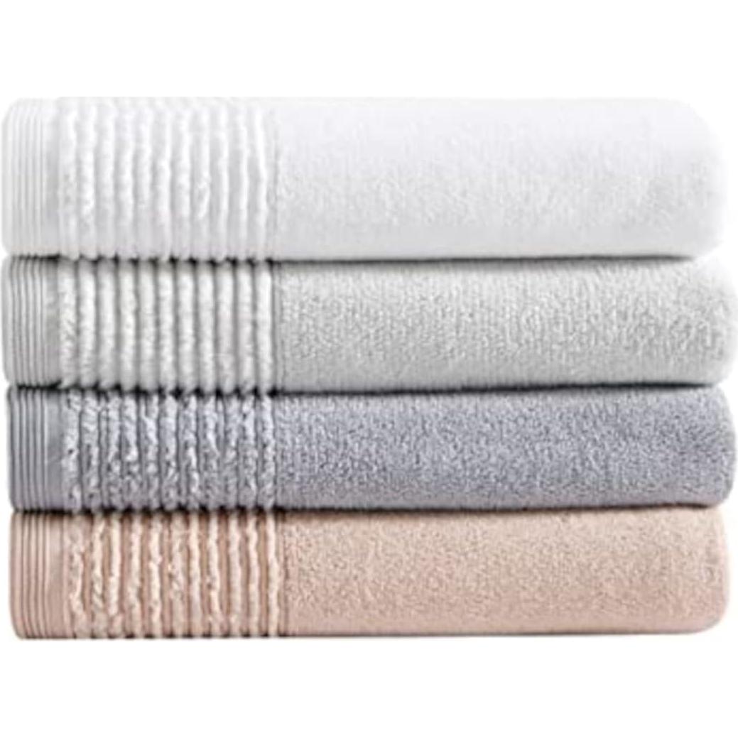 Juego de Toallas de Baño Vera Wang 100% Algodón 6 Piezas