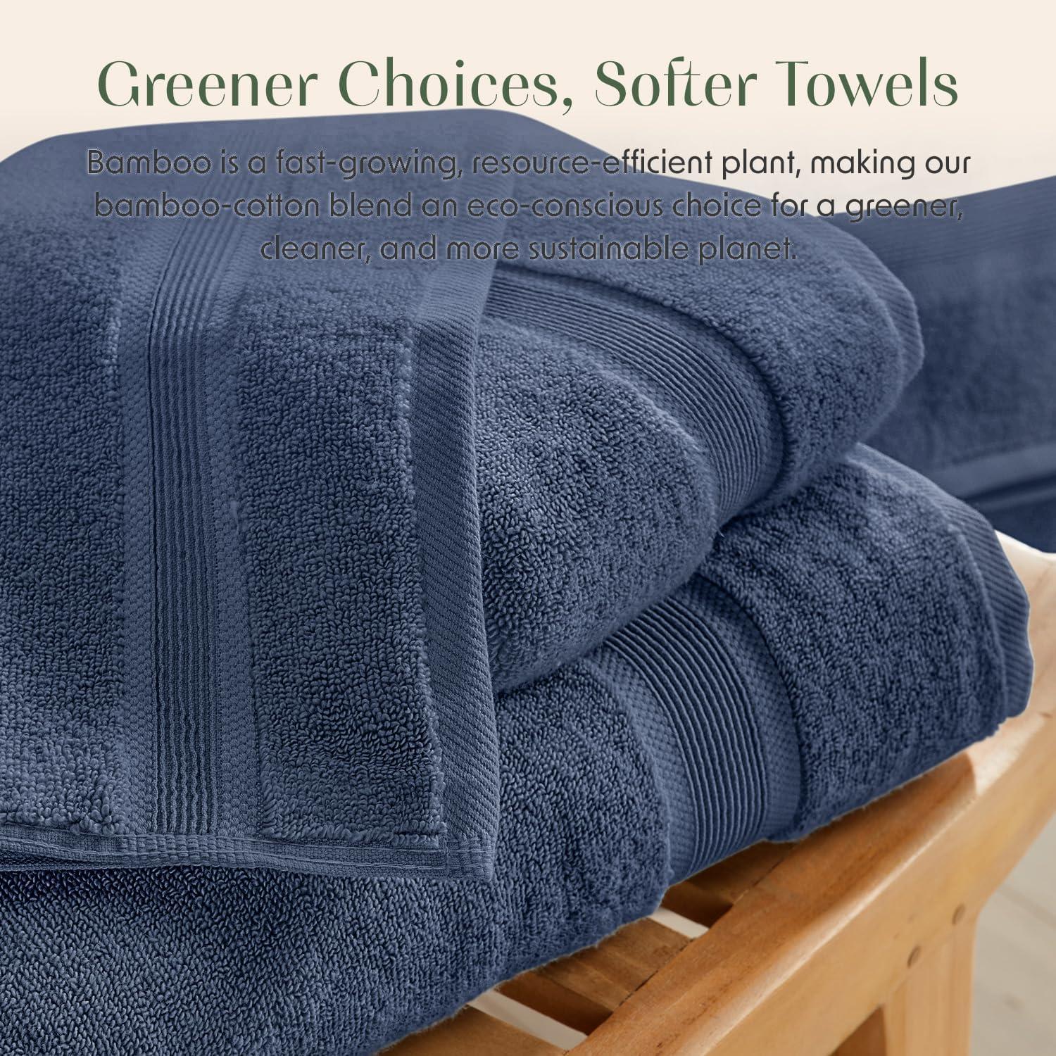 Juego de Toallas de Baño Springtree Home 6 Piezas Azul