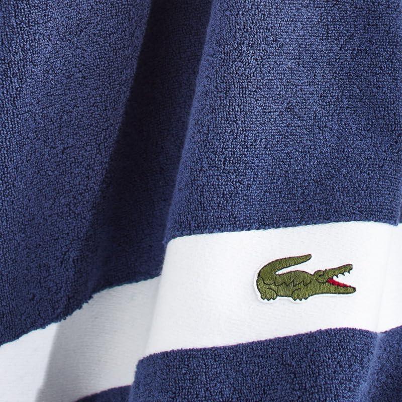 Conjunto de Toallas de Lujo Lacoste Sport Stripe 6 Piezas