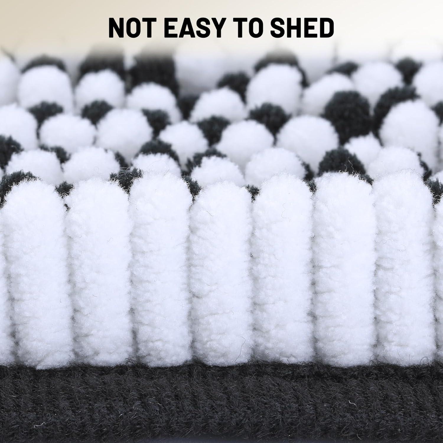 Juego de Alfombrillas de Baño NUOVARUGS 2 Piezas Antideslizante