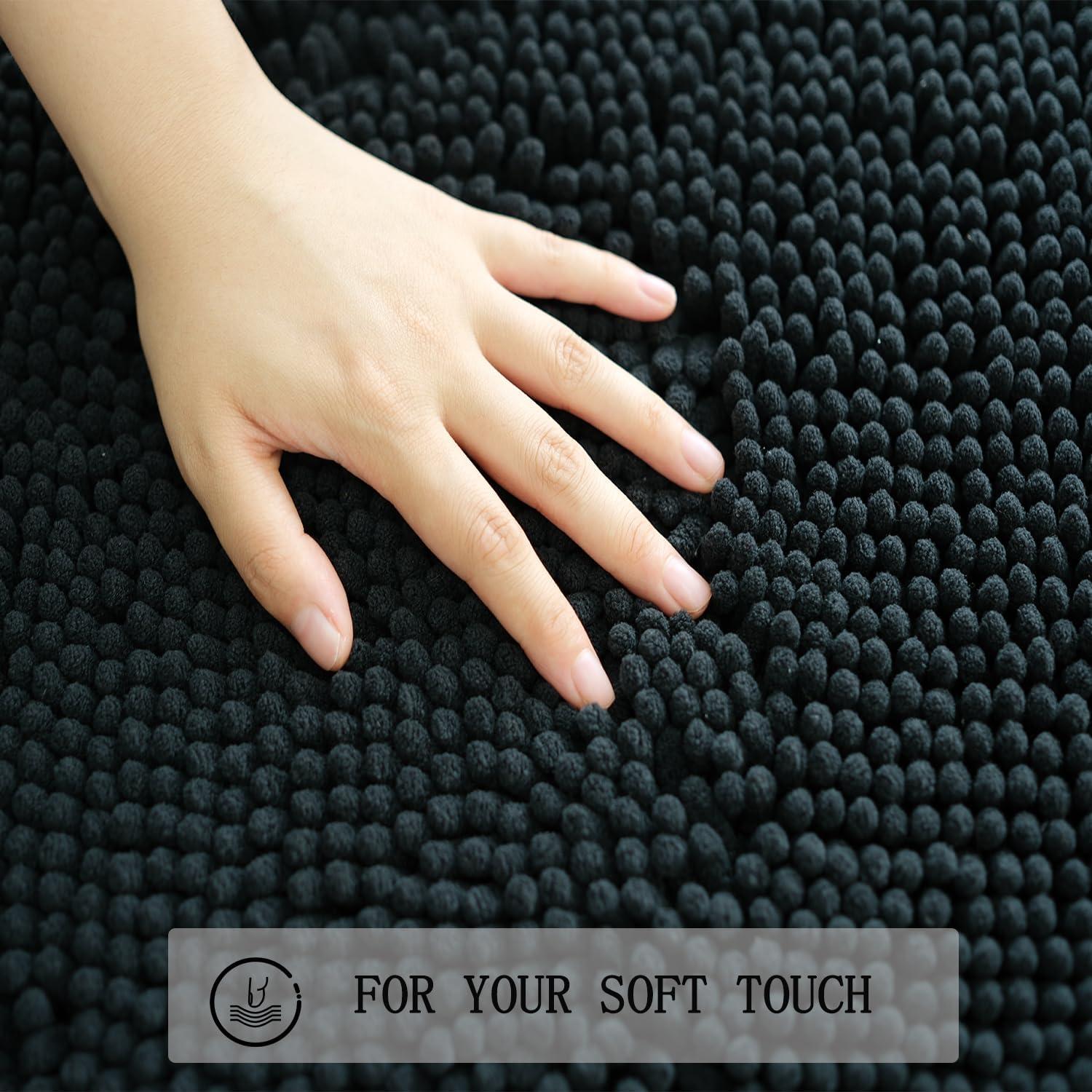 Conjunto de Alfombrillas de Baño Antideslizantes Flotstiga 3 Piezas