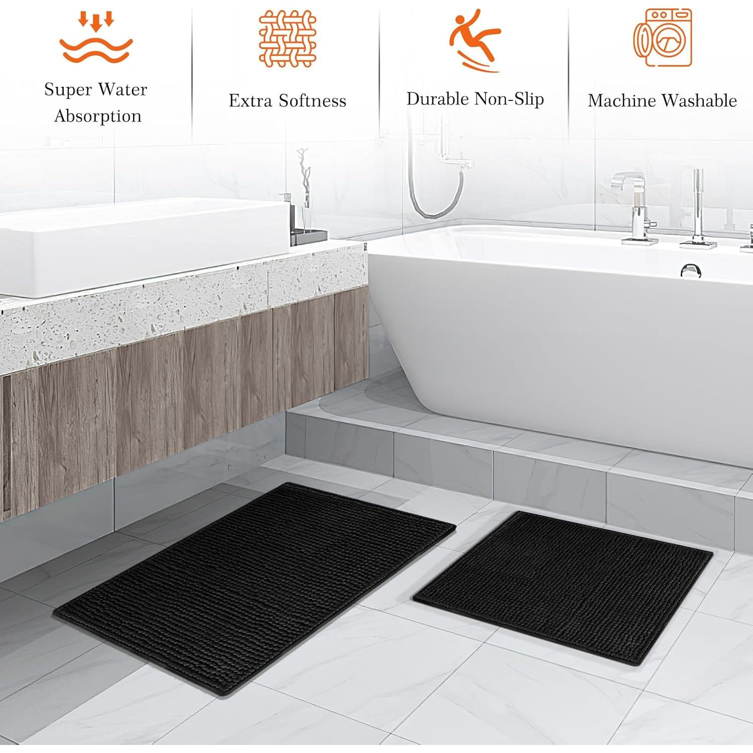 Juego de Accesorios de Baño Completo ALPIRIRAL Negro 22 Piezas