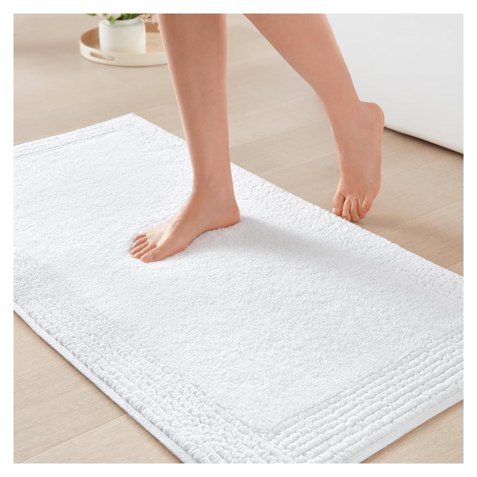 Alfombra de baño Madison Park Splendor 100% algodón 50.8x76.2 cm