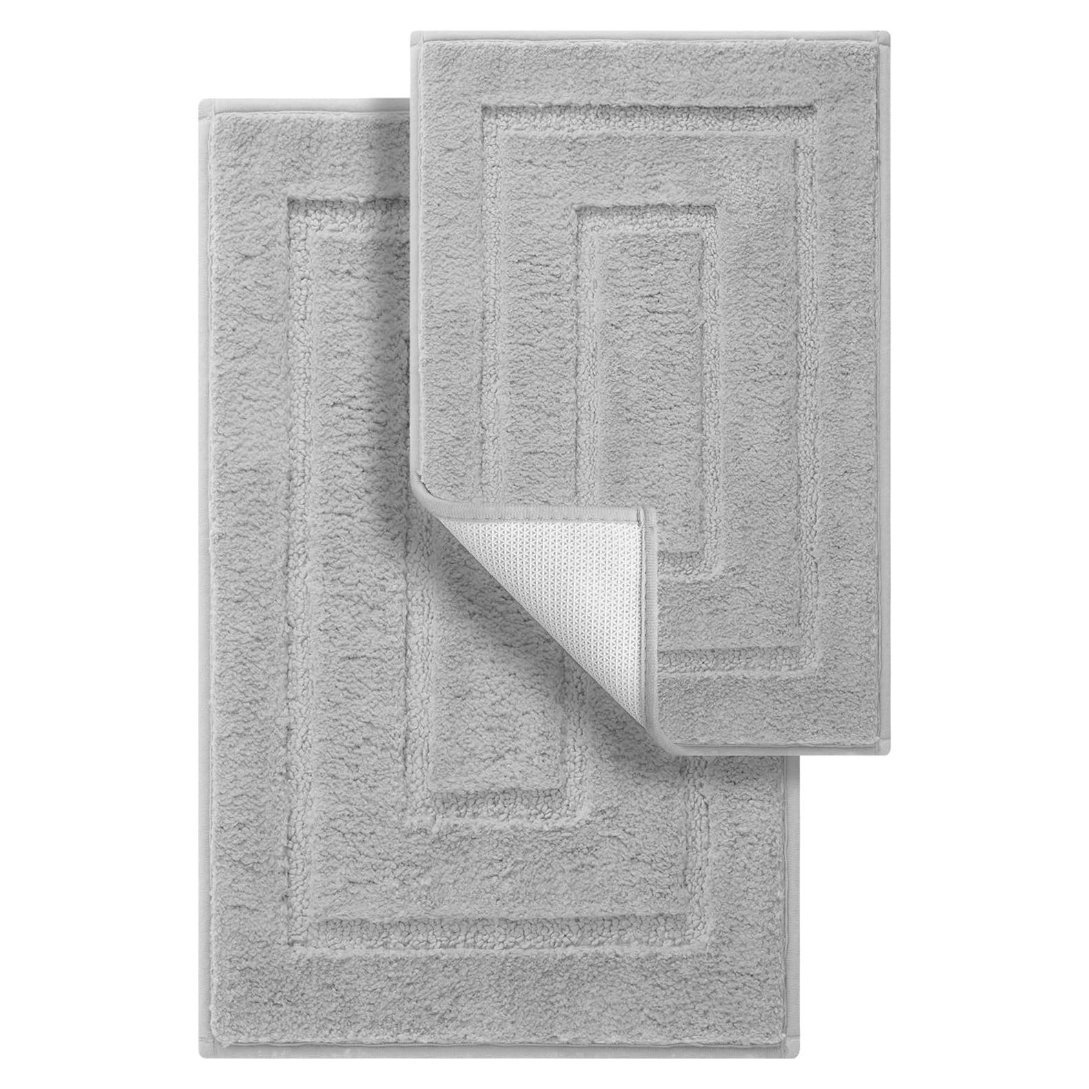 Conjunto de Alfombrillas de Baño GRANNY SAYS 2 Piezas Gris