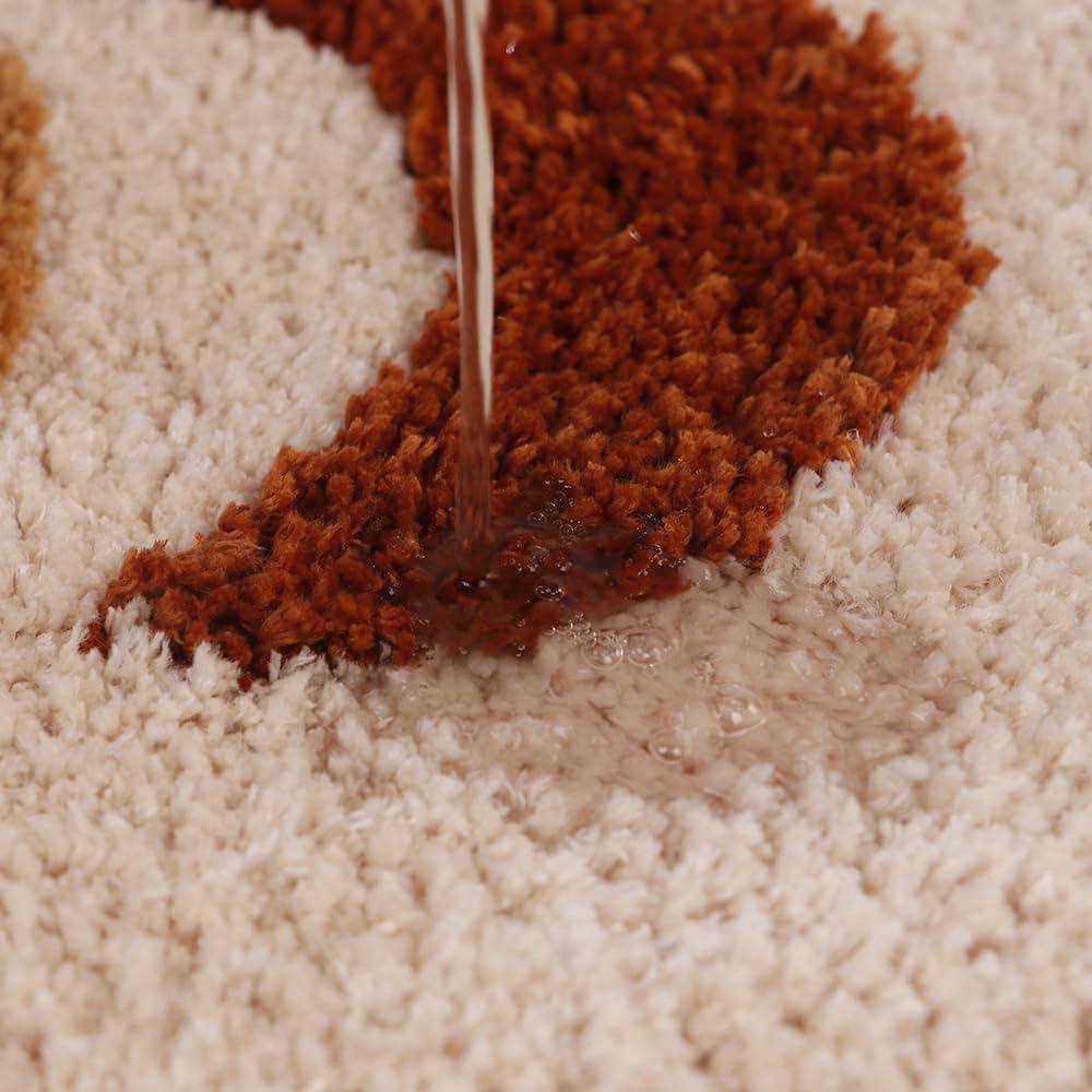 Conjunto de Alfombrillas de Baño Schweek 3 Piezas Antideslizantes