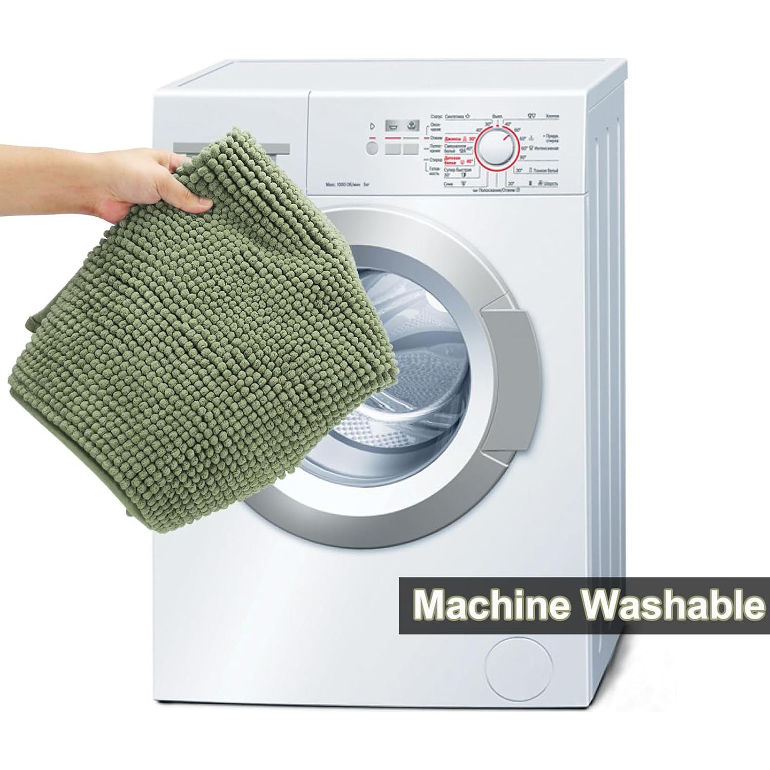 Conjunto de Alfombrillas de Baño Urvoix 3 Piezas Antideslizantes