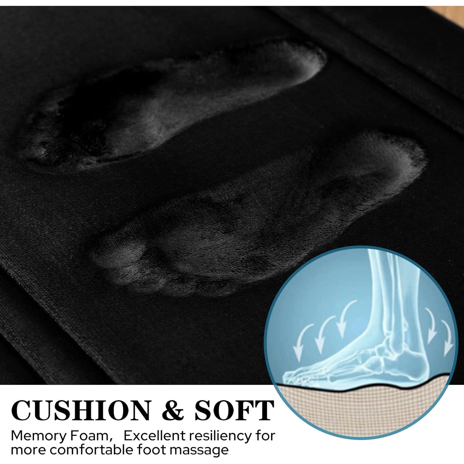 Alfombrilla de Baño Antideslizante BYSURE 3 Piezas Microfibra