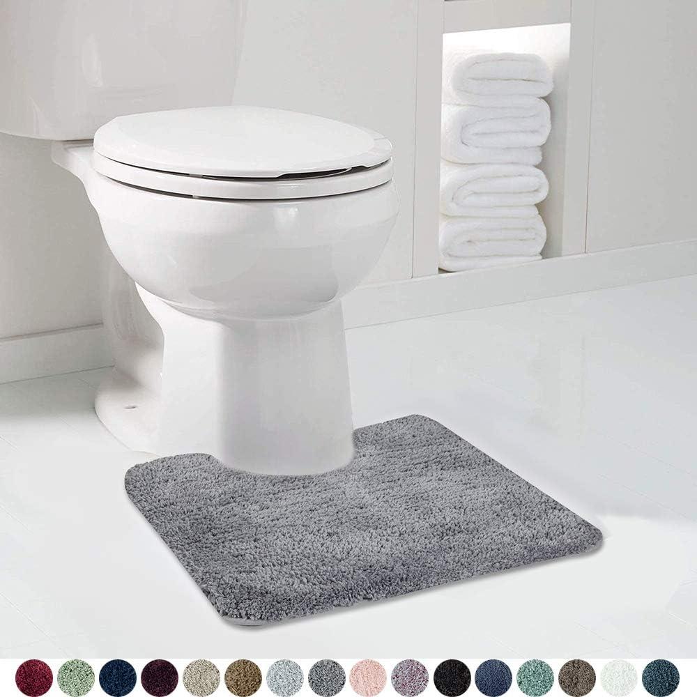 Conjunto de Alfombrillas de Baño Walensee 2 Piezas Gris 50.8x81.3cm