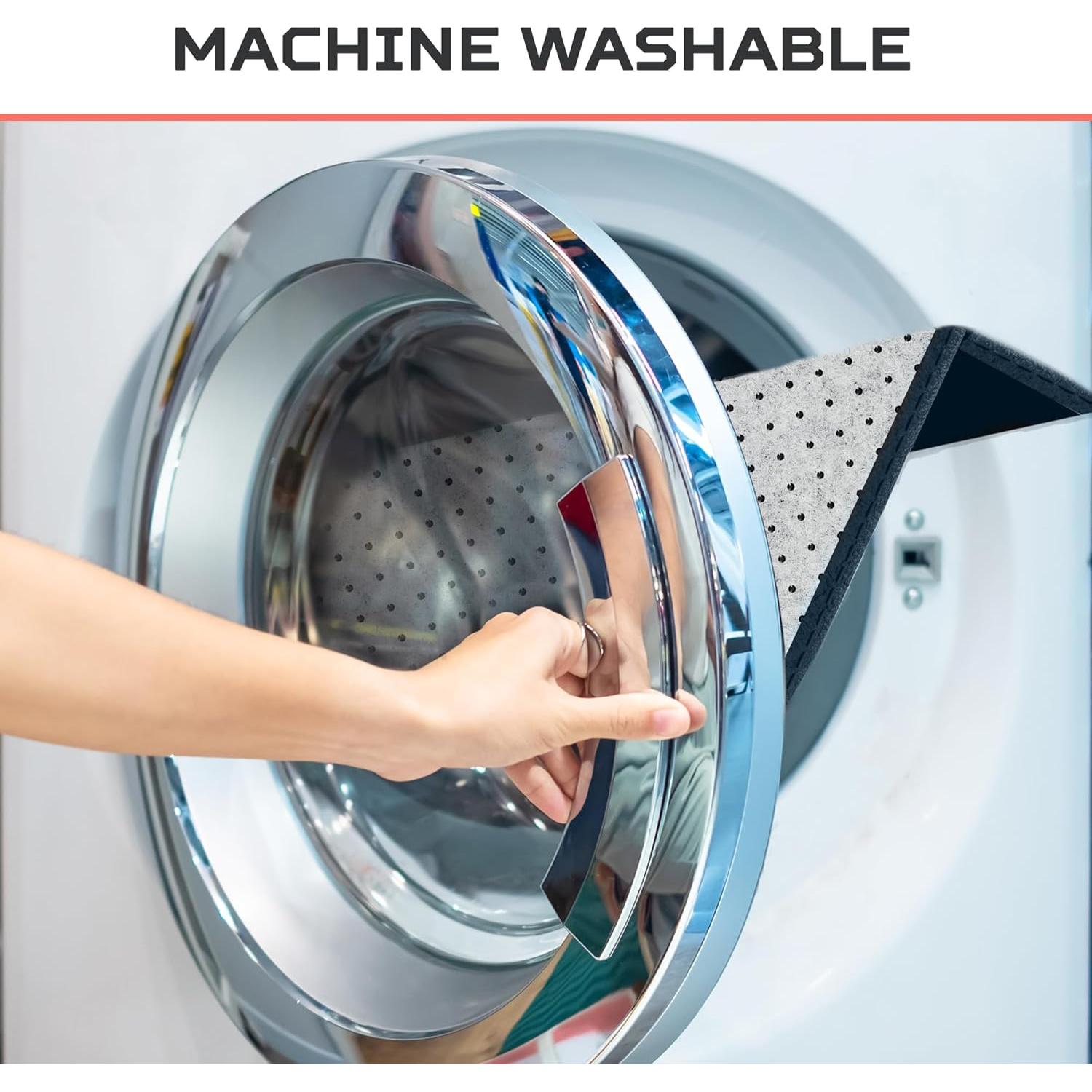 Juego de Alfombrillas de Baño Elvoki 5 Piezas Azul Marino