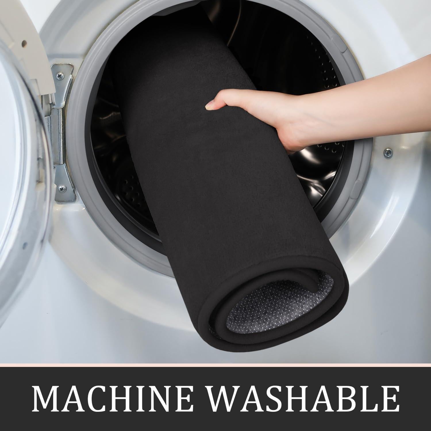 Conjunto de Alfombrillas de Baño YIHOUSE 2 Piezas Antideslizantes