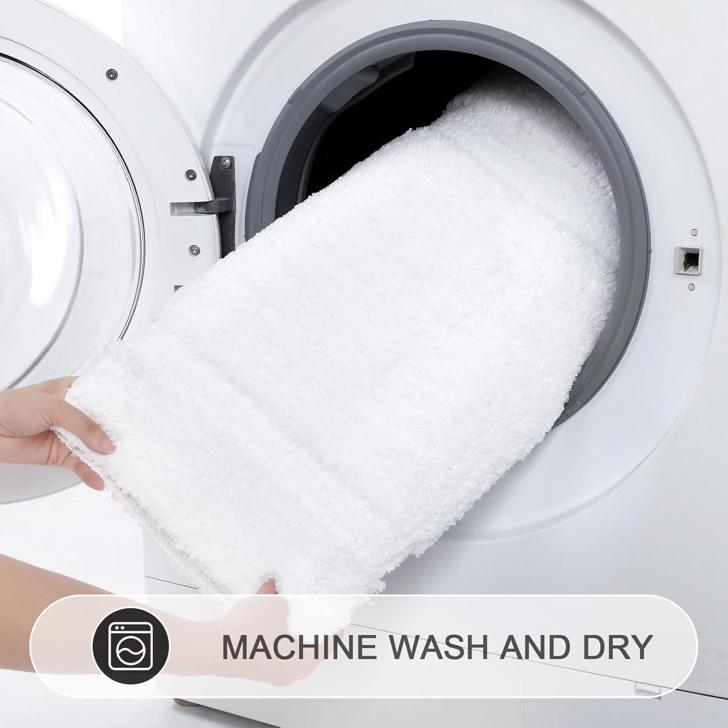 Conjunto de Alfombrillas de Baño SHACOS 3 Piezas Antideslizantes