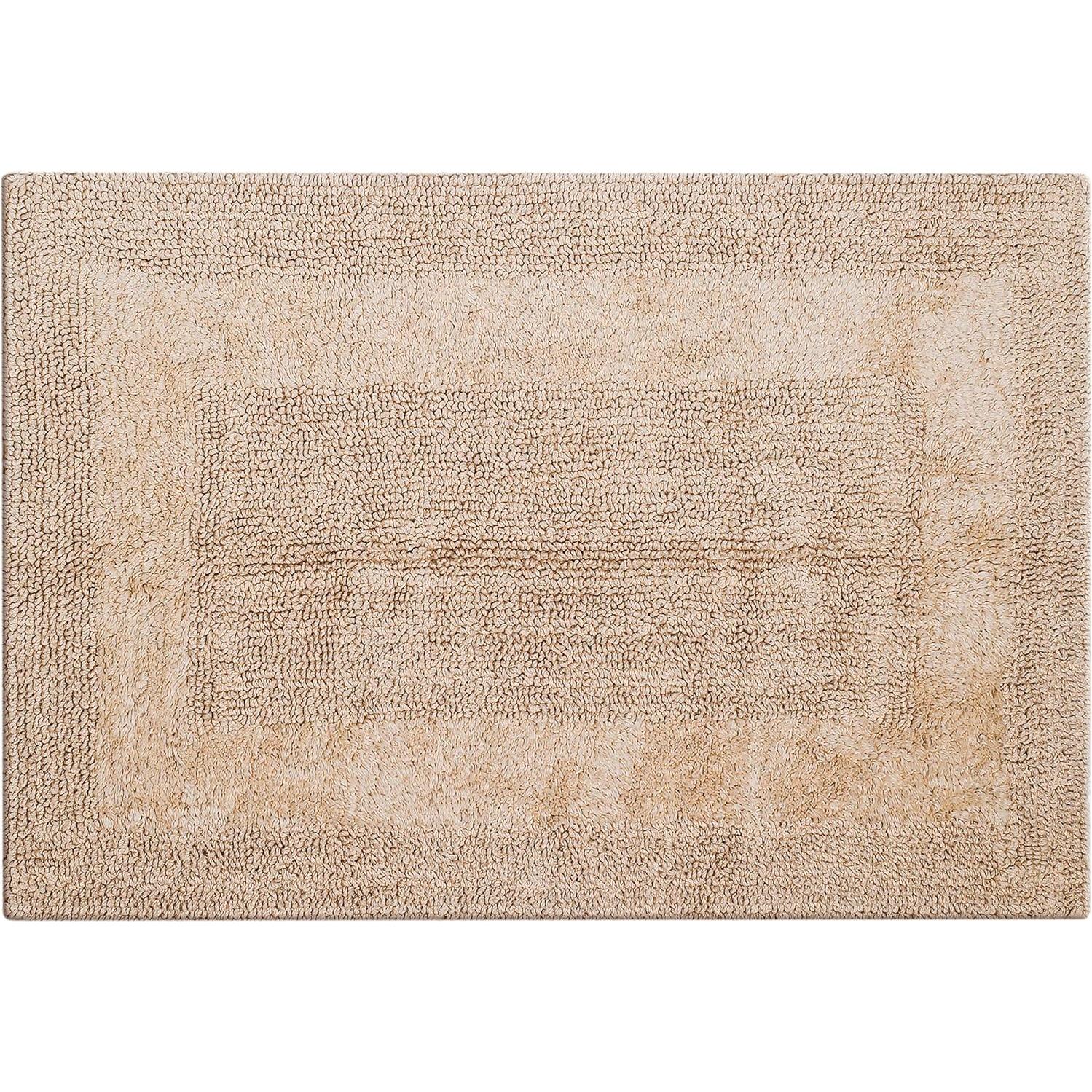 Juego de Alfombrillas de Baño 2 Piezas Beer Valley Algodón Beige