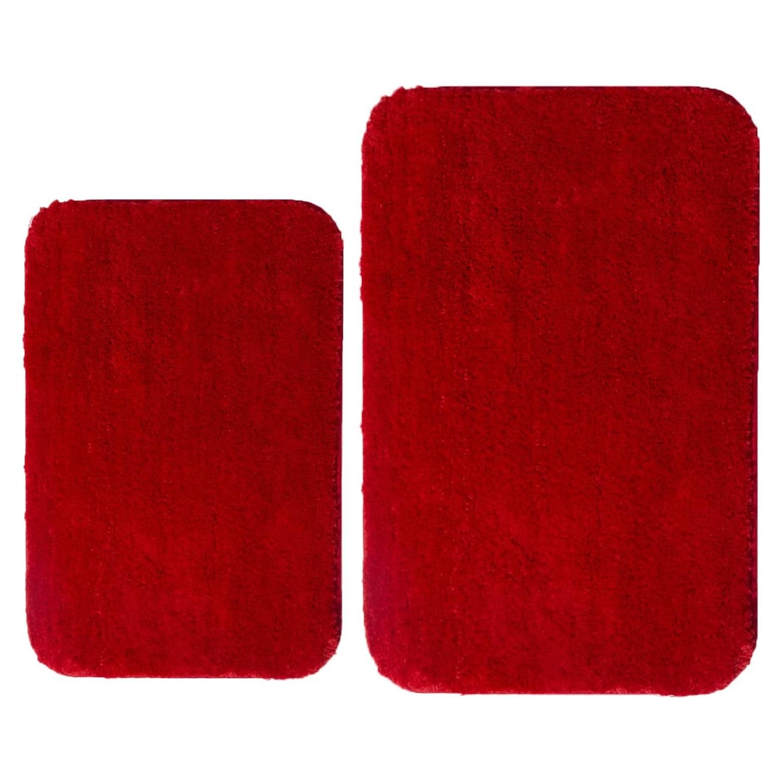 Conjunto de Alfombrillas de Baño Acsploer 2 Piezas Antideslizantes