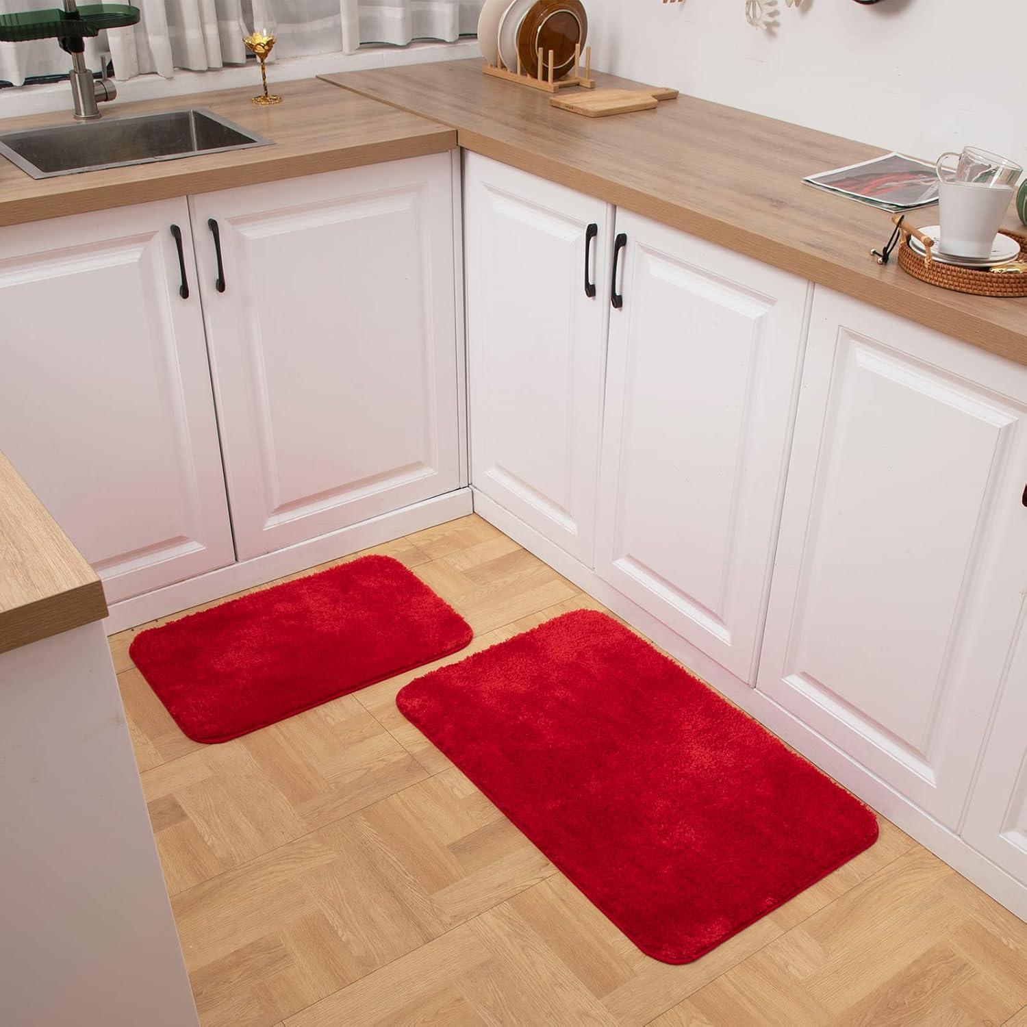 Conjunto de Alfombrillas de Baño Acsploer 2 Piezas Antideslizantes