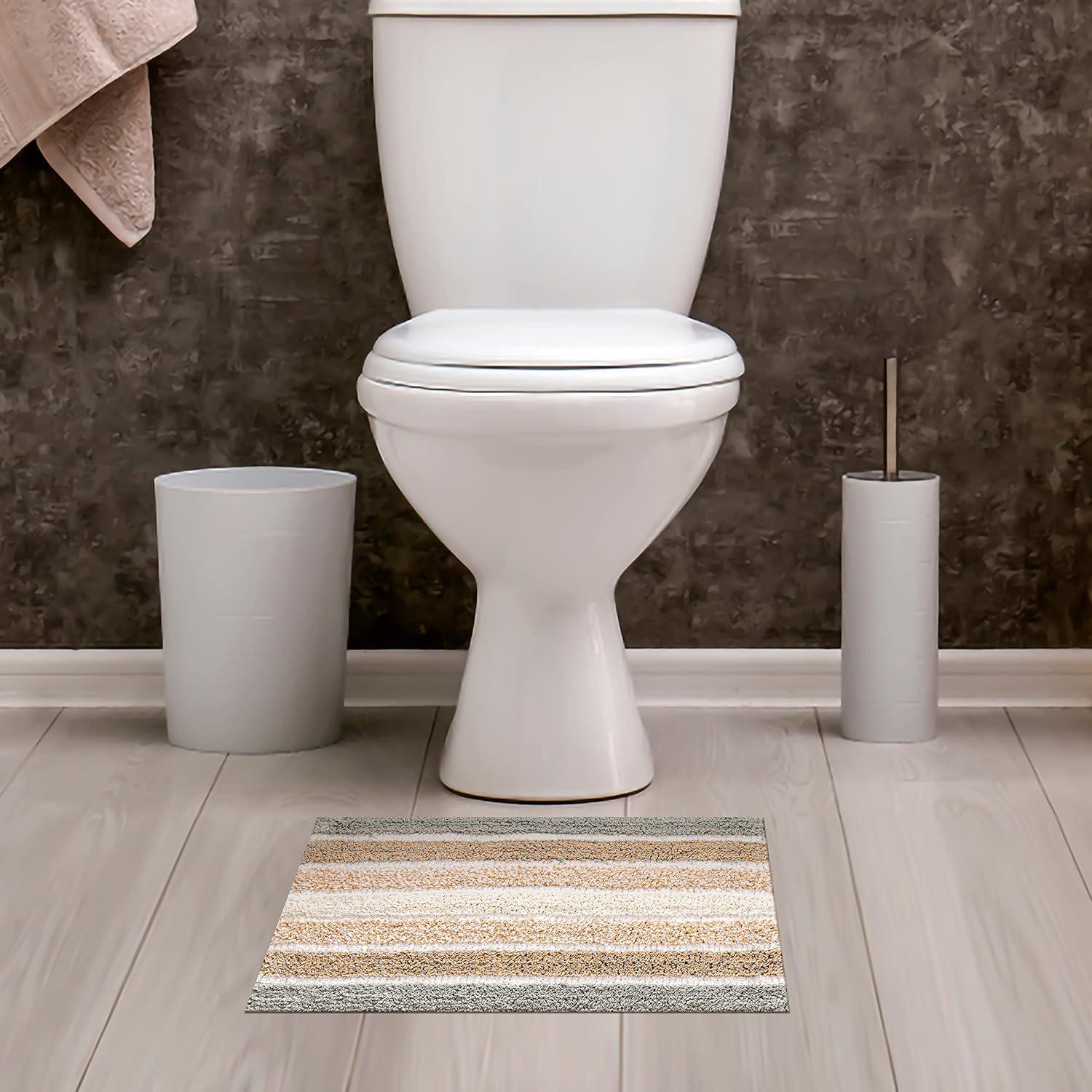 Juego de Alfombrillas de Baño Reversibles The Beer Valley 2 Piezas Algodón 53x81 cm y 43x61 cm