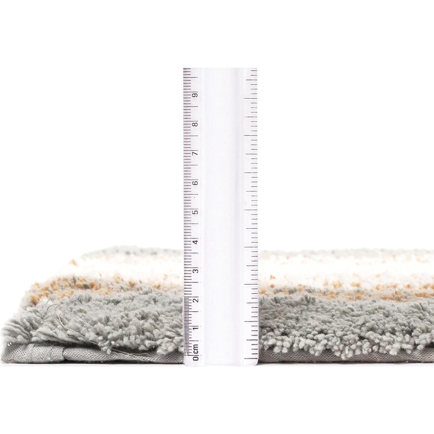 Juego de Alfombrillas de Baño Reversibles The Beer Valley 2 Piezas Algodón 53x81 cm y 43x61 cm