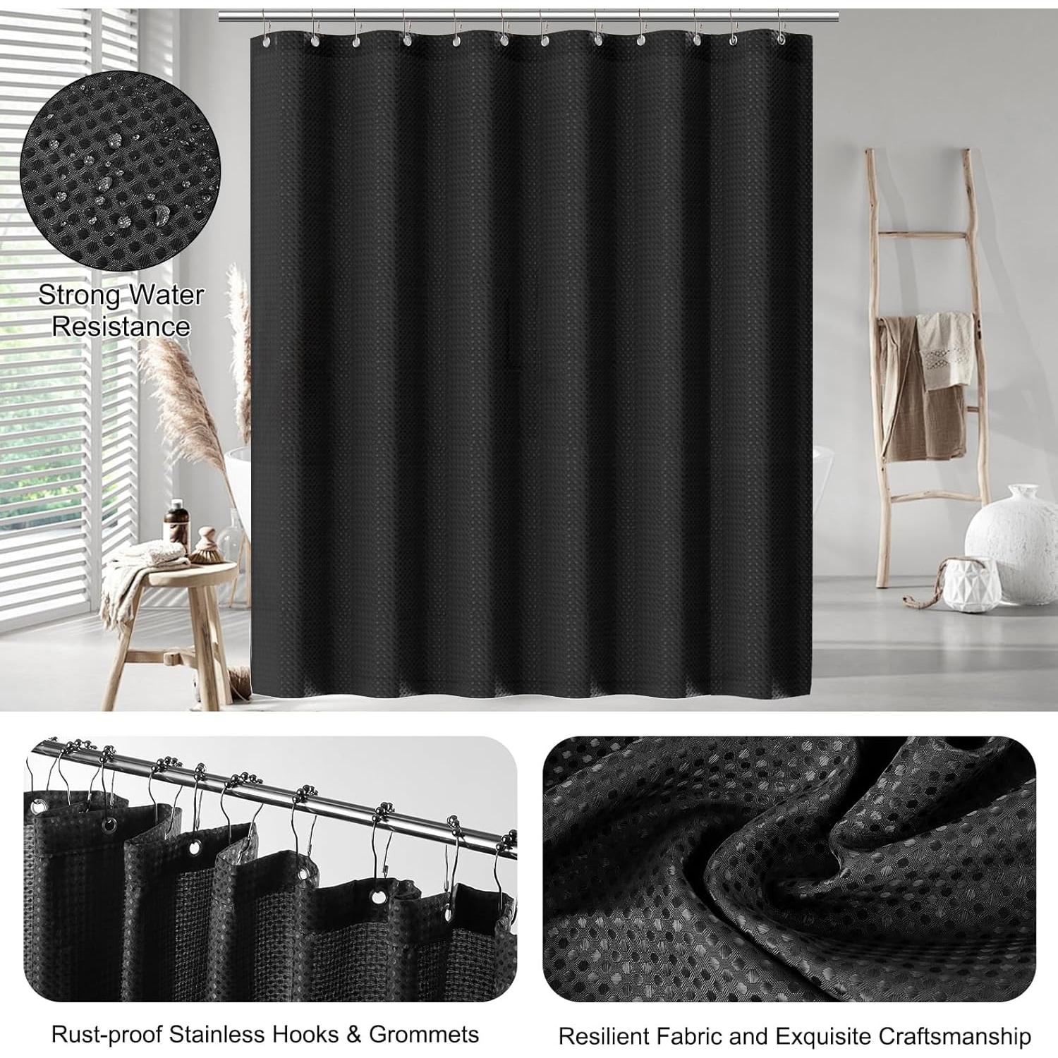 Juego de Accesorios de Baño Z ZONAMA 24 Piezas Negro