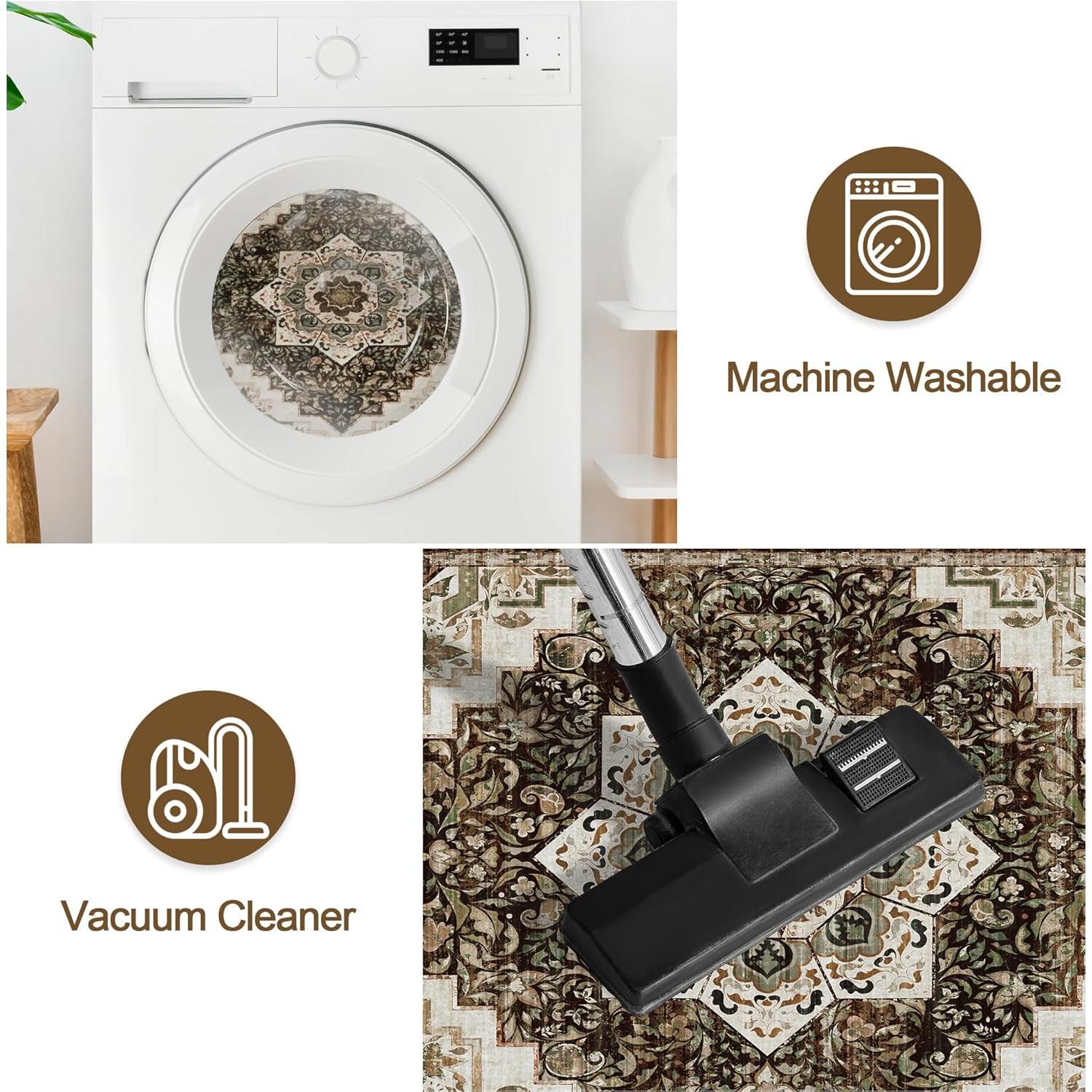 Juego de 3 Alfombrillas de Cocina Antideslizantes Tritard 100% Lavables