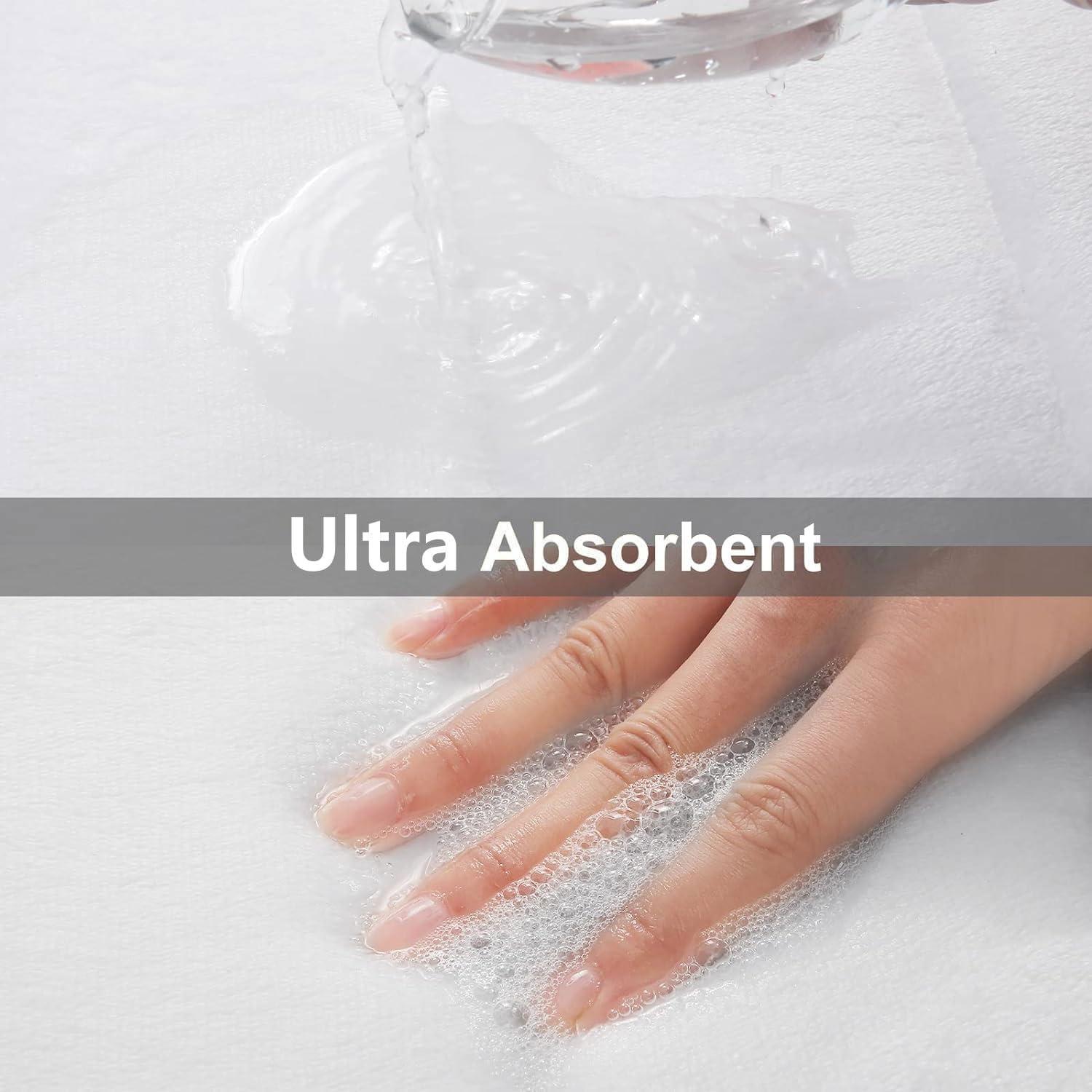 Conjunto 3 Alfombrillas de Baño Buganda Espuma Memoria Blanco