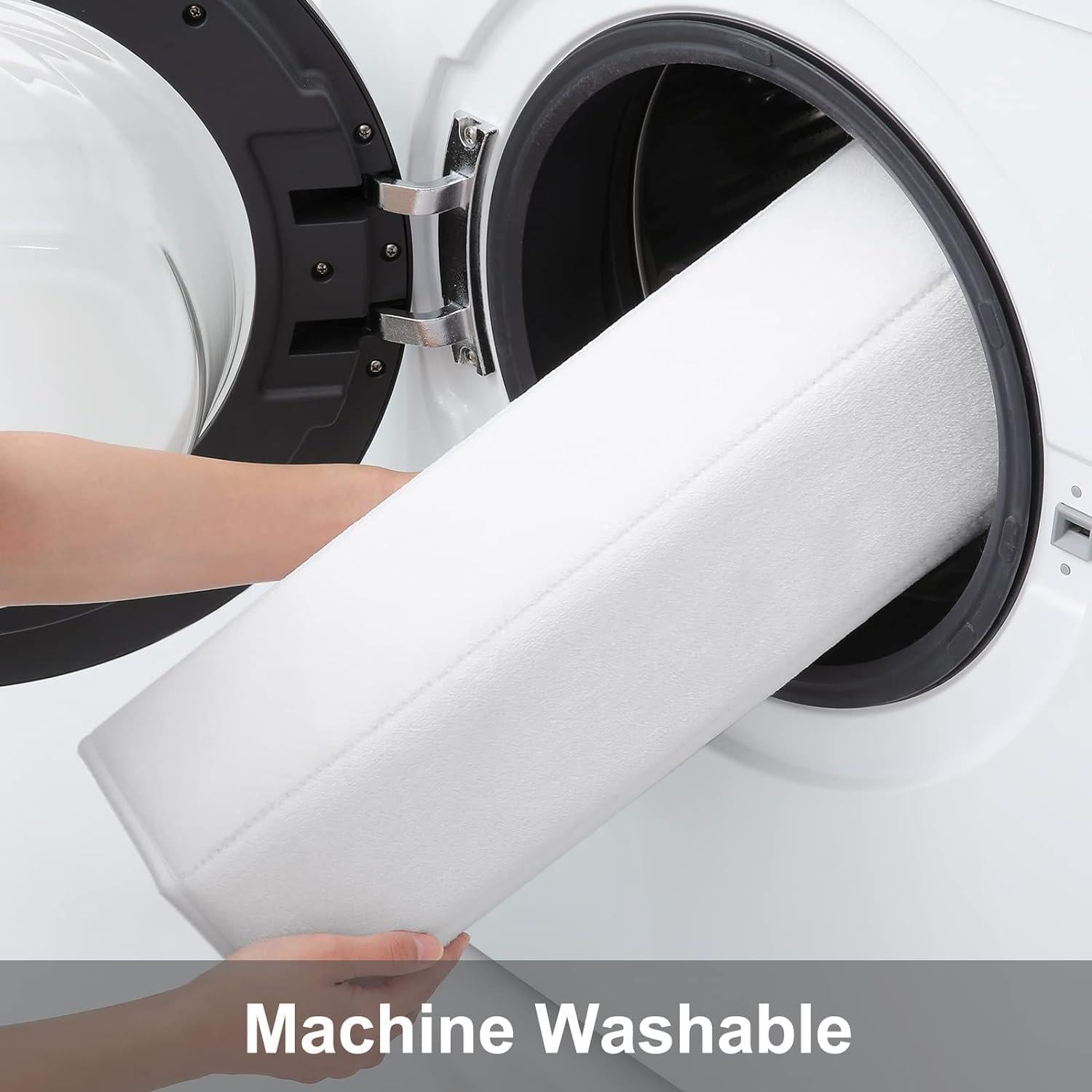 Conjunto 3 Alfombrillas de Baño Buganda Espuma Memoria Blanco