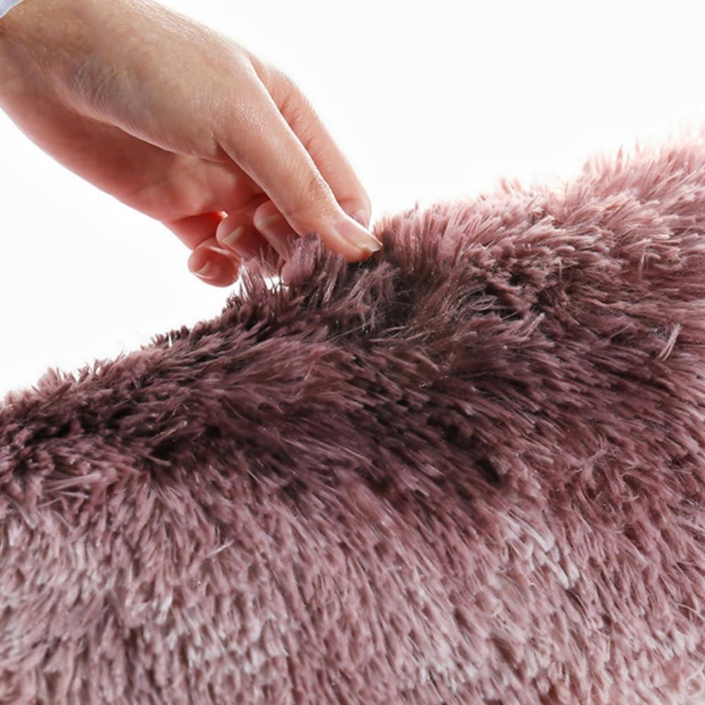 Juego de 3 Alfombras de Baño Antideslizantes XIYUAN Púrpura