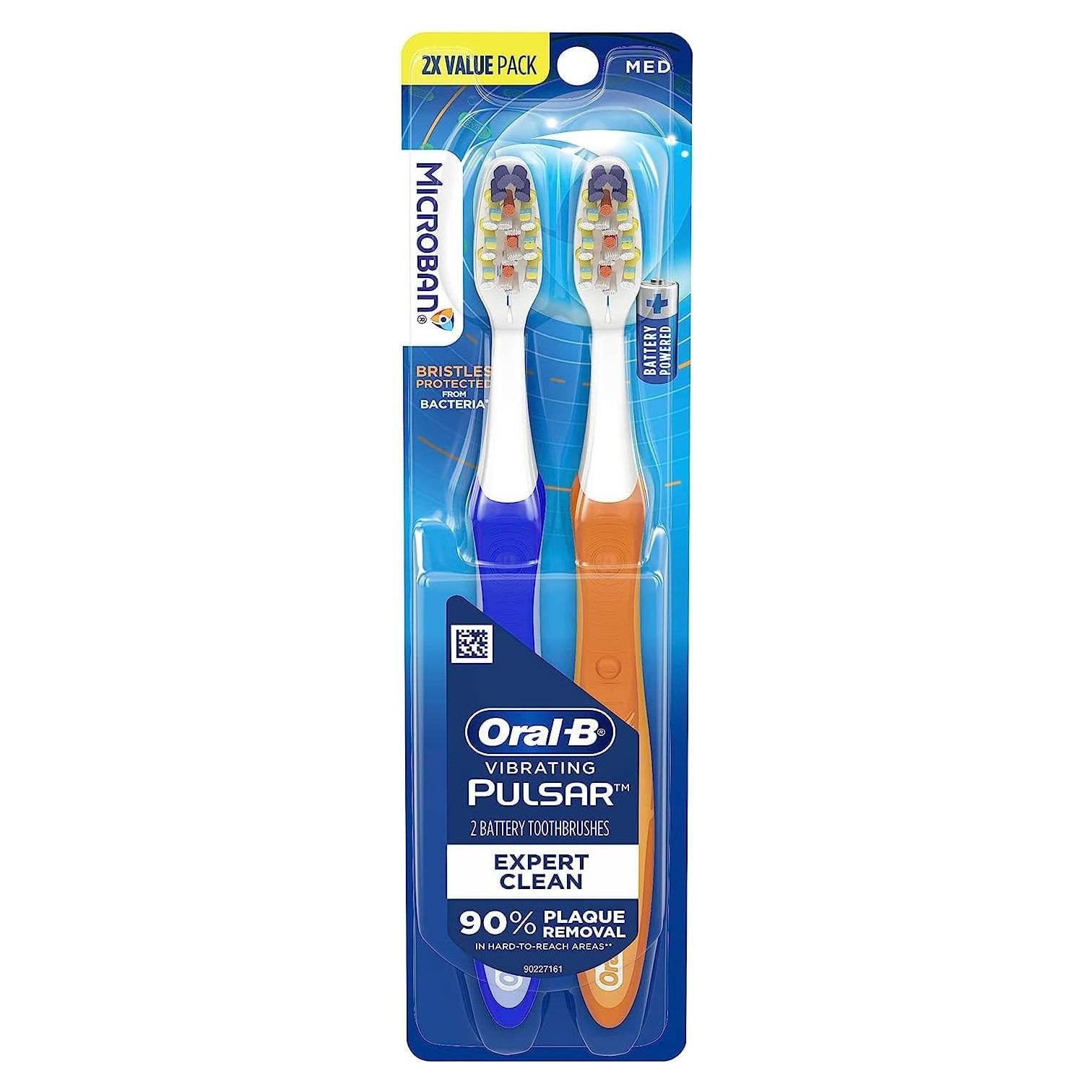 Cepillo de dientes Oral-B Pulsar Expert Clean 2 unidades