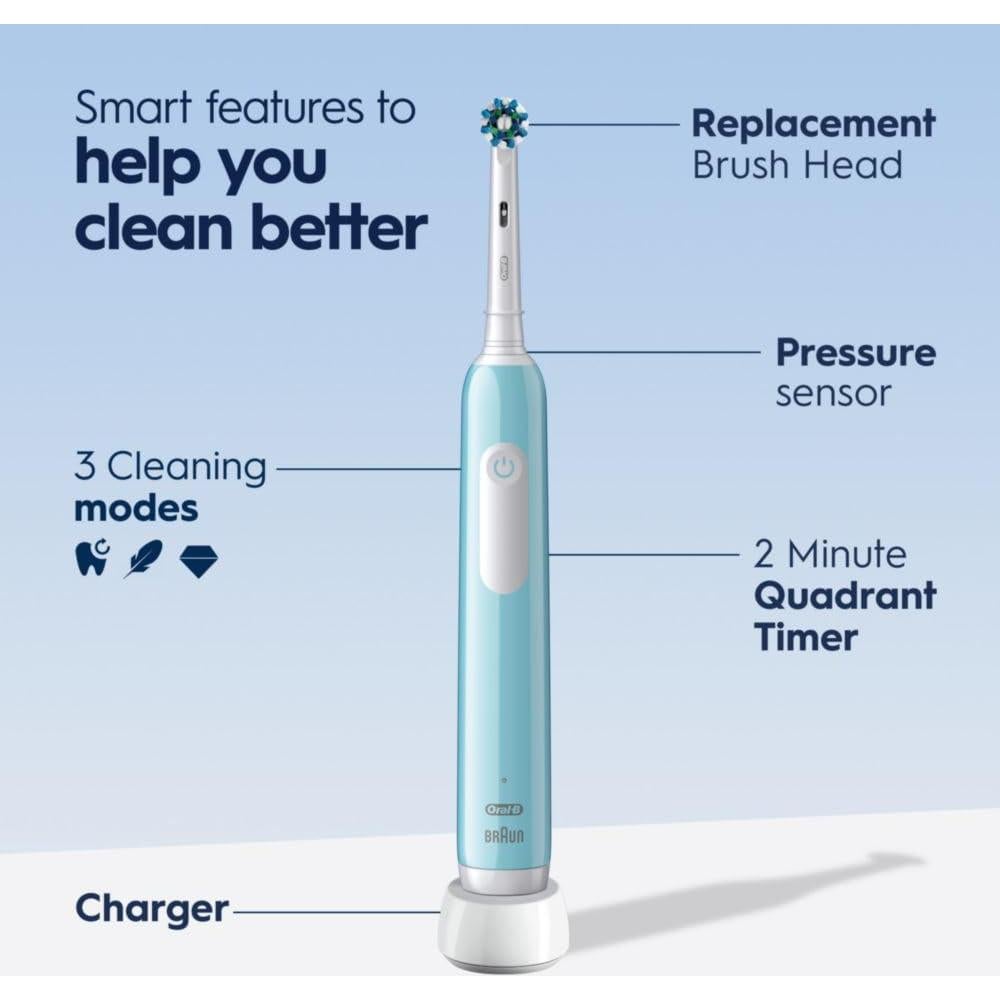 Cepillo de dientes eléctrico Oral-B Pro 1000 CrossAction Verde