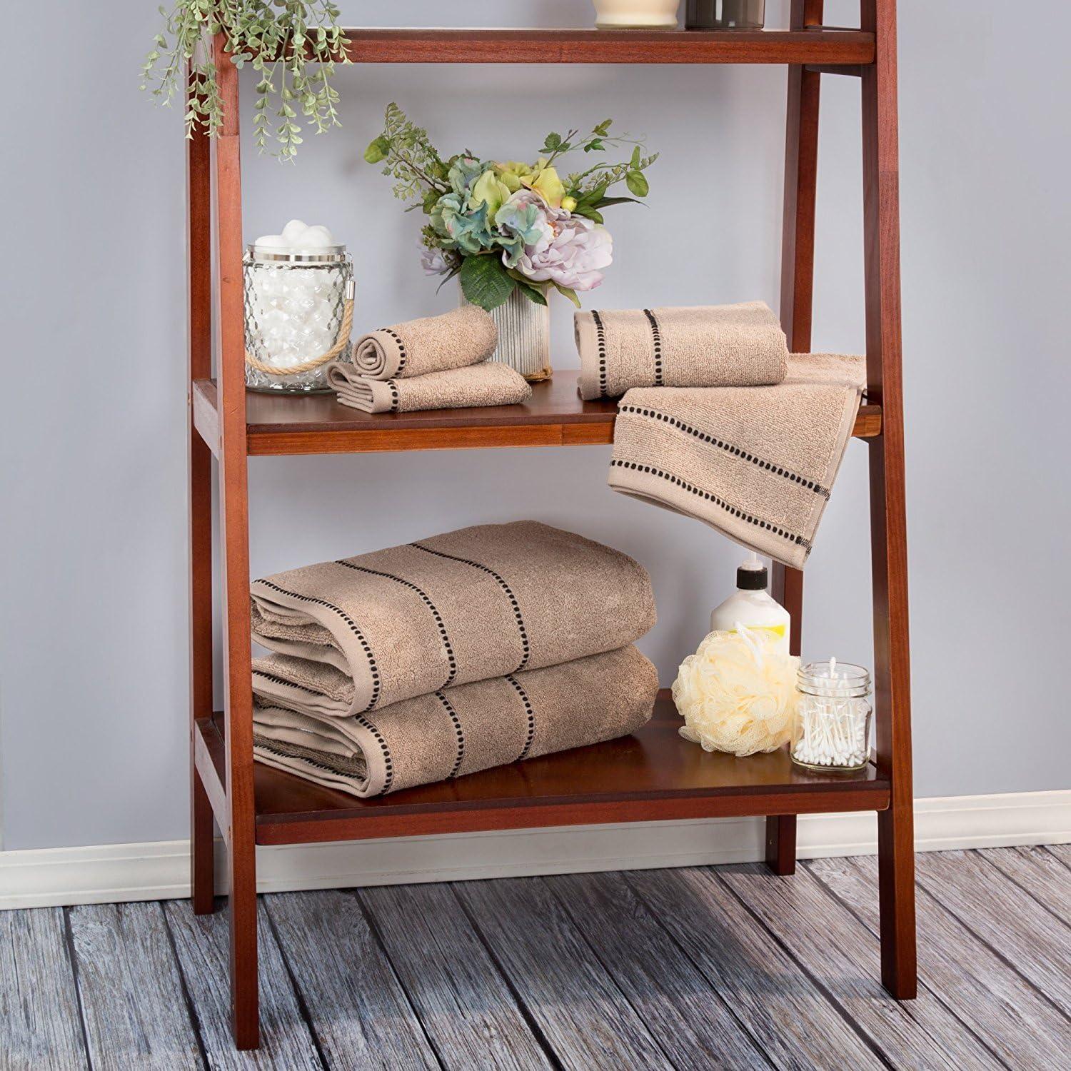 Juego de Toallas de Baño 6 Piezas 100% Algodón Lavish Home