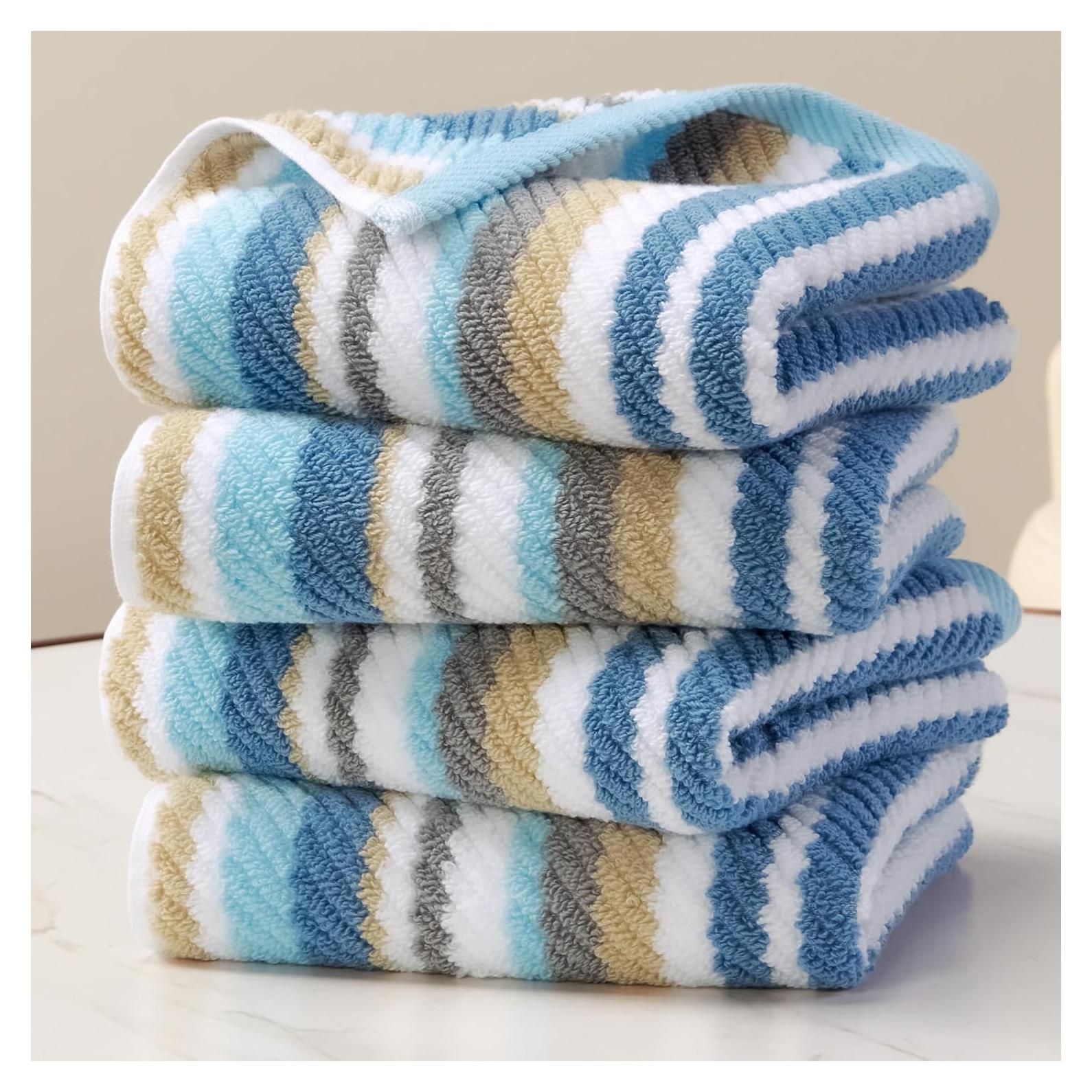 Juego de Toallas de Mano VOOVA & MOVAS 4PC 40.6x68.6cm Algodón