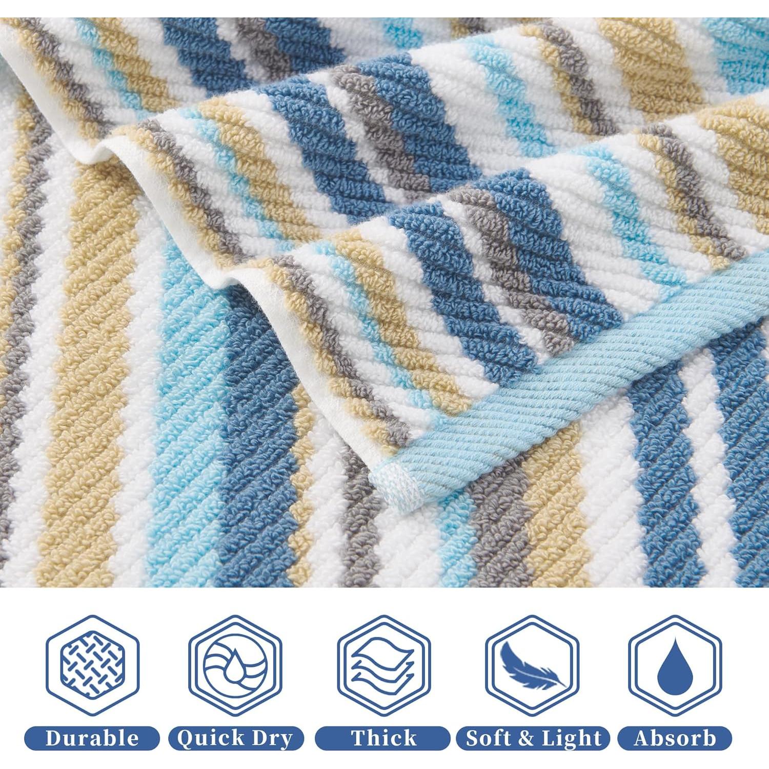 Juego de Toallas de Mano VOOVA & MOVAS 4PC 40.6x68.6cm Algodón