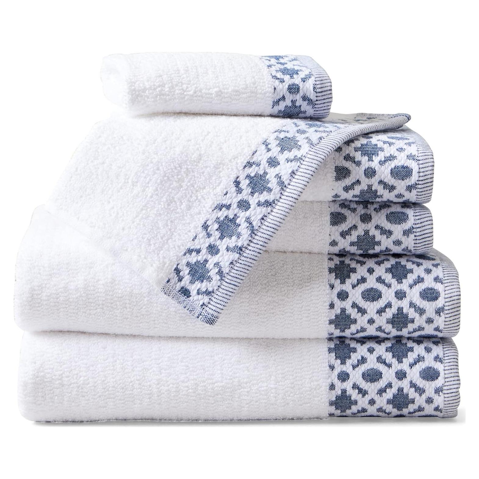 Juego de Toallas de Lujo 100% Algodón Market & Place - 6 Piezas