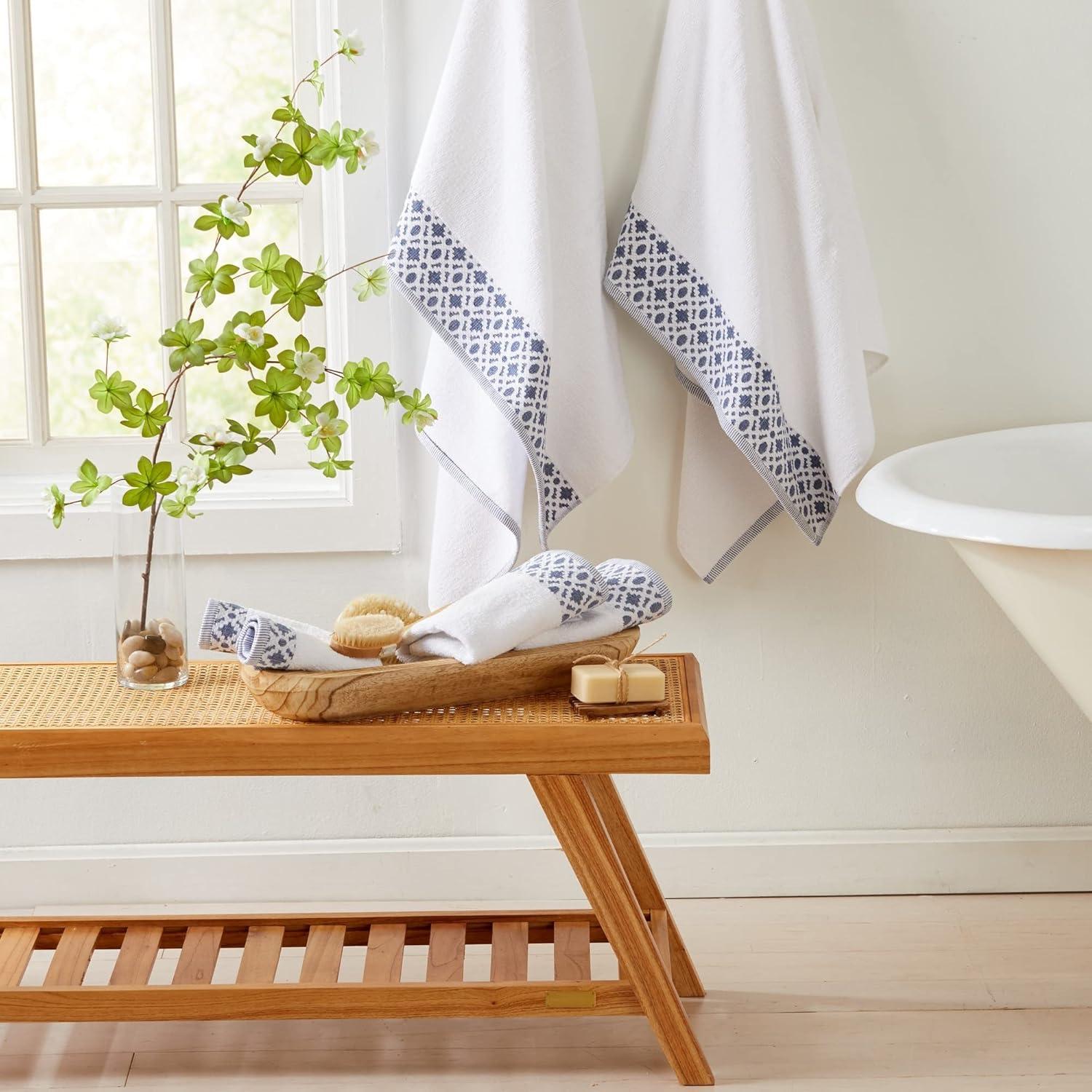 Juego de Toallas de Lujo 100% Algodón Market & Place - 6 Piezas