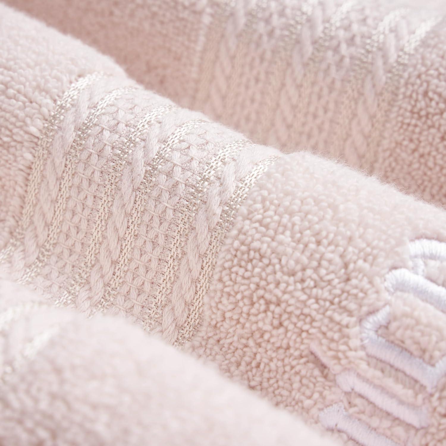 Juego de Toallas de Baño Juicy Couture Alyssa 6 Piezas Rosa