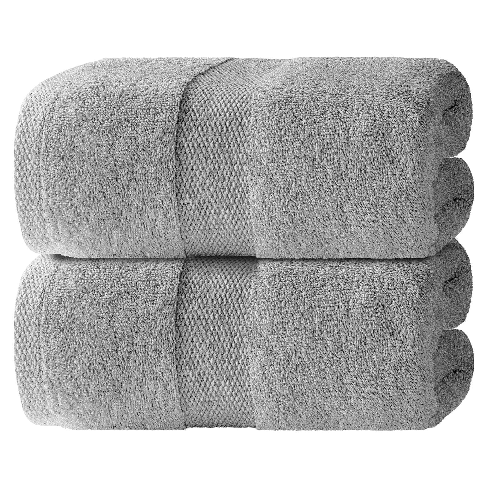 Juego de Toallas de Baño Wealuxe 100% Algodón 650 GSM 2 Pzas