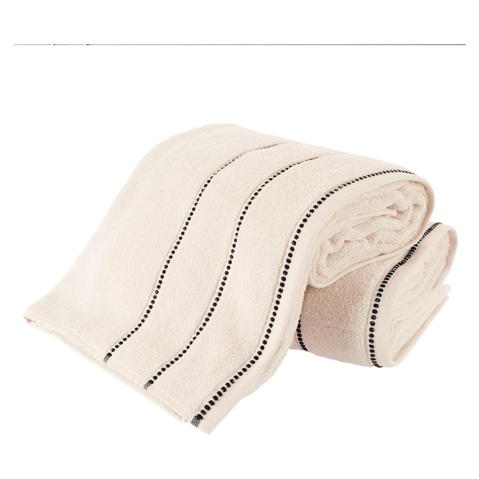 Juego de Toallas de Baño de Lujo 2 Piezas Lavish Home Algodón