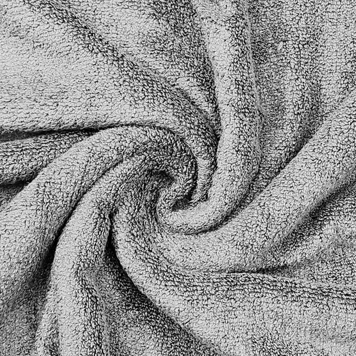 Conjunto de Toallas de Baño Organix 4 Piezas 100% Algodón Gris