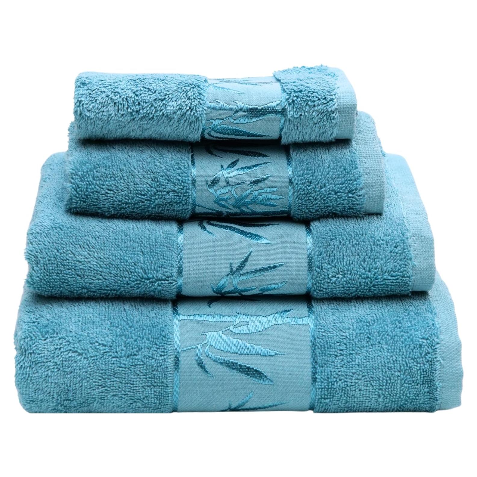 Juego de 4 Toallas de Baño Marmaris Co. Suaves 145x91cm