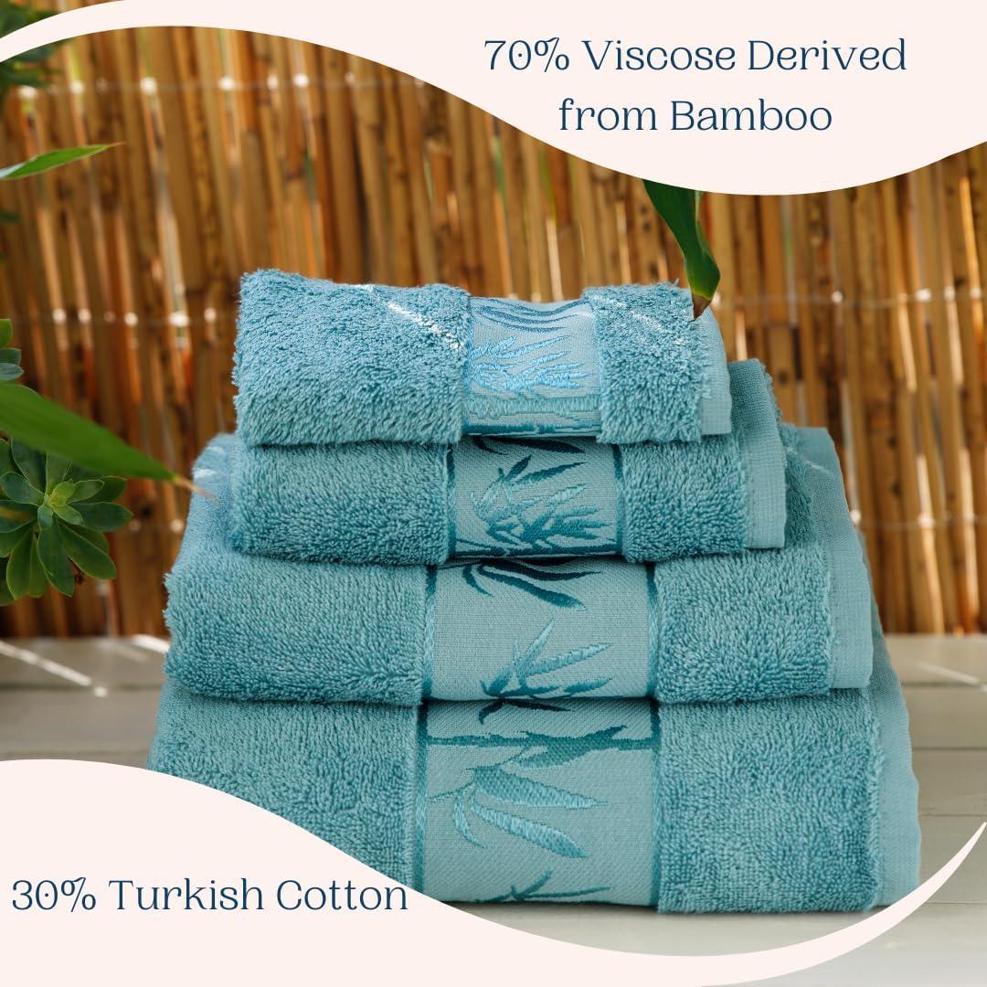 Juego de 4 Toallas de Baño Marmaris Co. Suaves 145x91cm