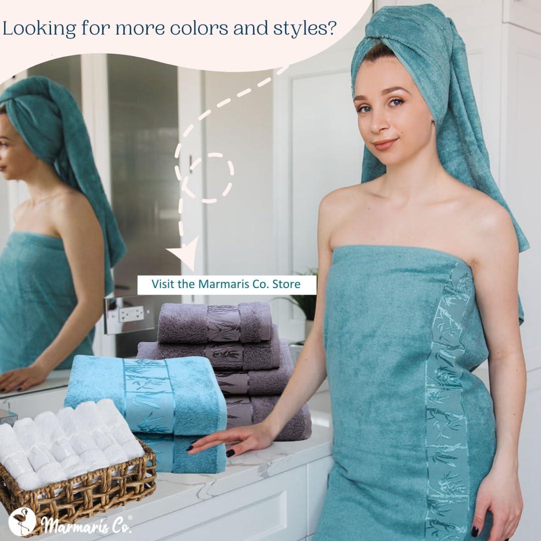 Juego de 4 Toallas de Baño Marmaris Co. Suaves 145x91cm