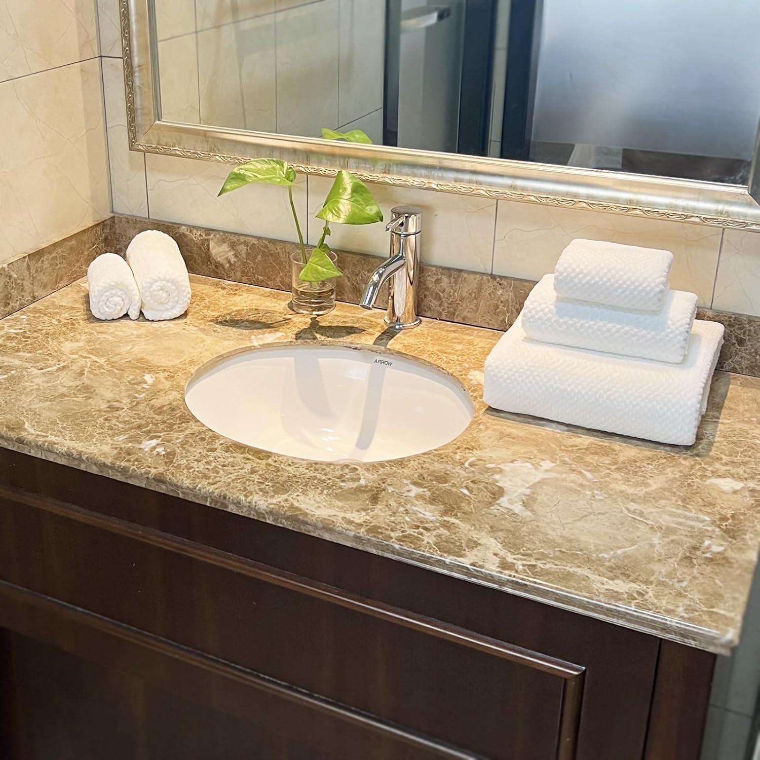 Juego de Toallas de Baño YTYC 6 Piezas Microfibra 100x200 cm