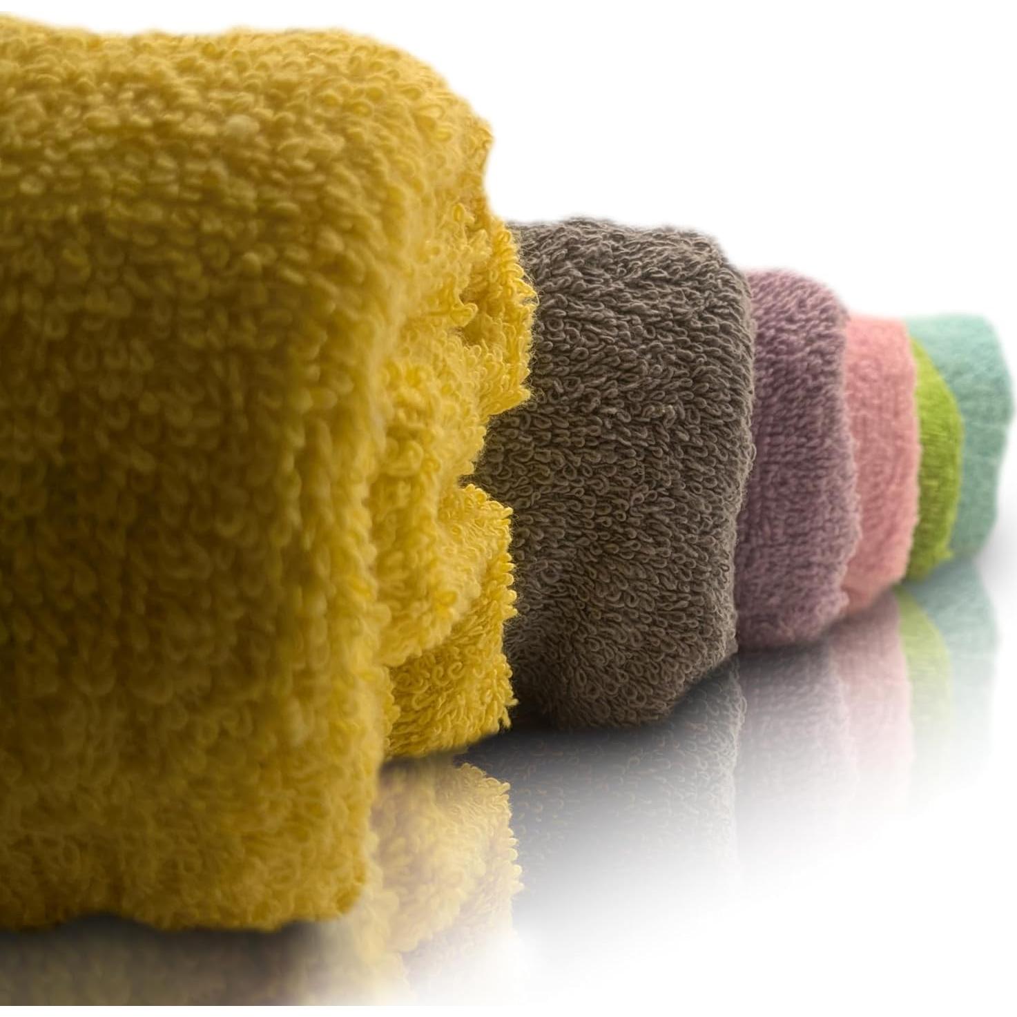 Toallas de Baño ZUPERIA 6 Paquetes 76x152 cm 100% Algodón