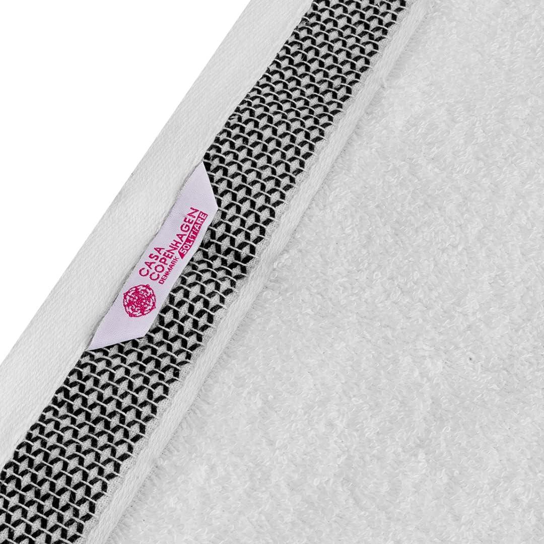 Conjunto de Toallas CASA COPENHAGEN 6 Piezas Algodón 600 GSM