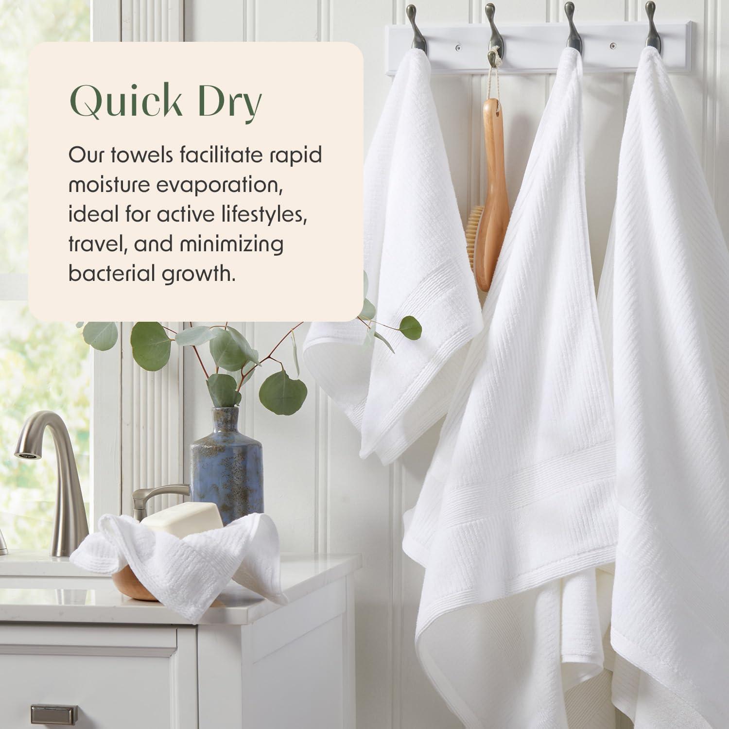 Juego de Toallas de Baño Springtree Home Mauro 6 Piezas Algodón