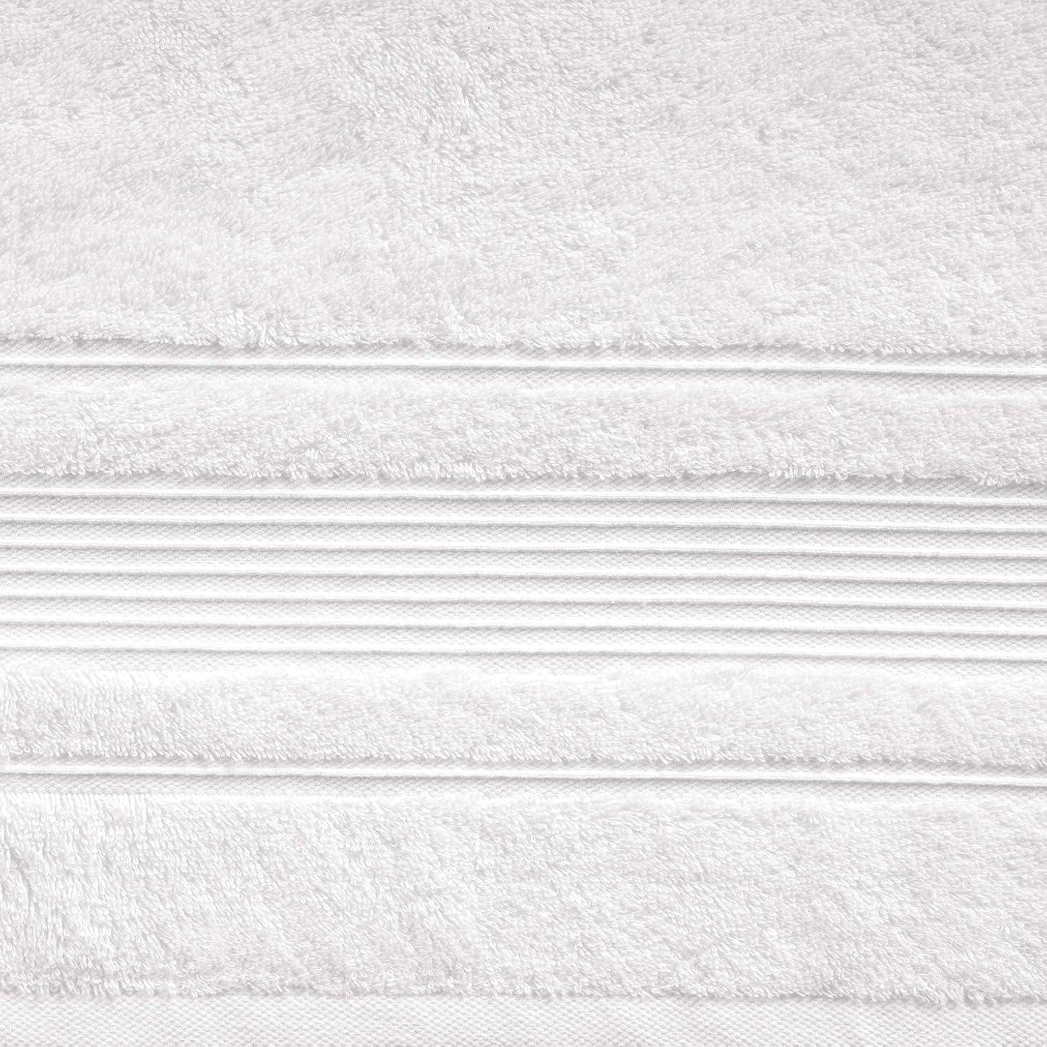 Juego de 4 Toallas de Mano Qute Home 100% Algodón Turco Blanco