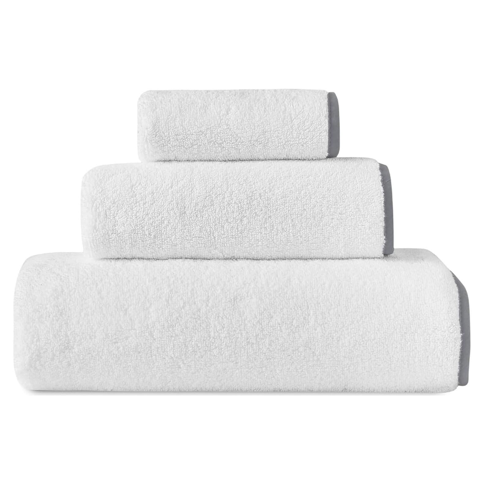 Juego de Toallas de Lujo 3 Piezas Toallas Turcas Clásicas