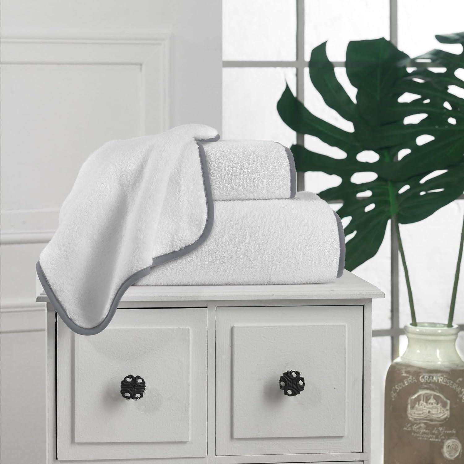 Juego de Toallas de Lujo 3 Piezas Toallas Turcas Clásicas