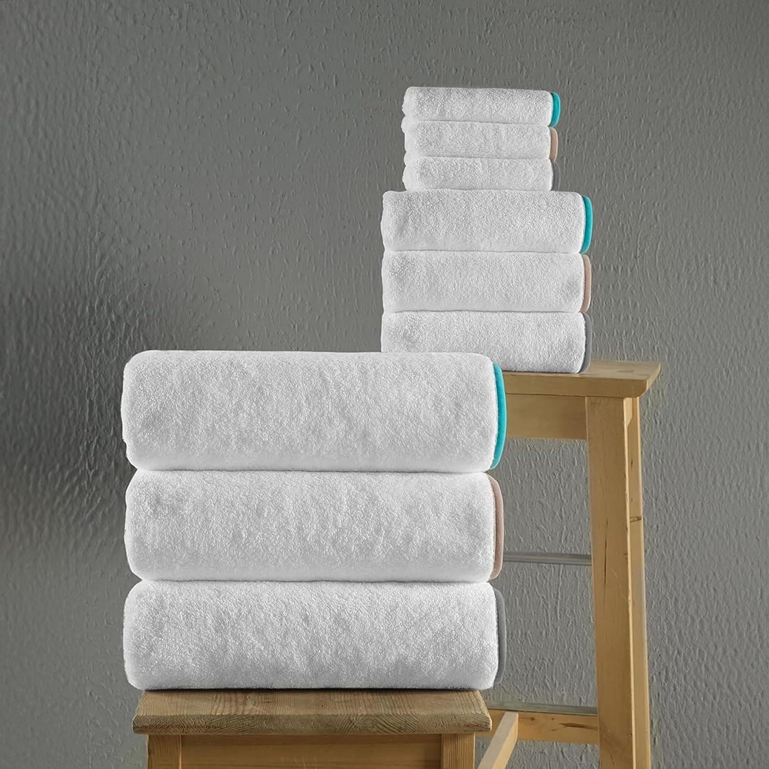 Juego de Toallas de Lujo 3 Piezas Toallas Turcas Clásicas